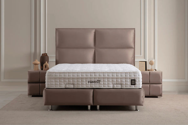 Lit Coffre SYDNEY Design Contemporain — lit coffre maroc — Module Rêve Maroc