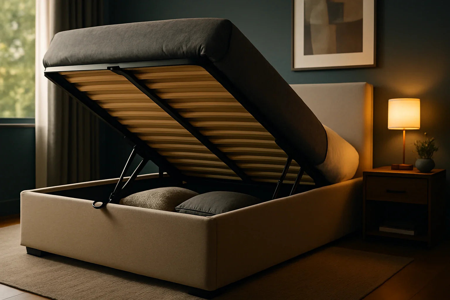 Découvrez comment fonctionne un lit coffre et ses avantages