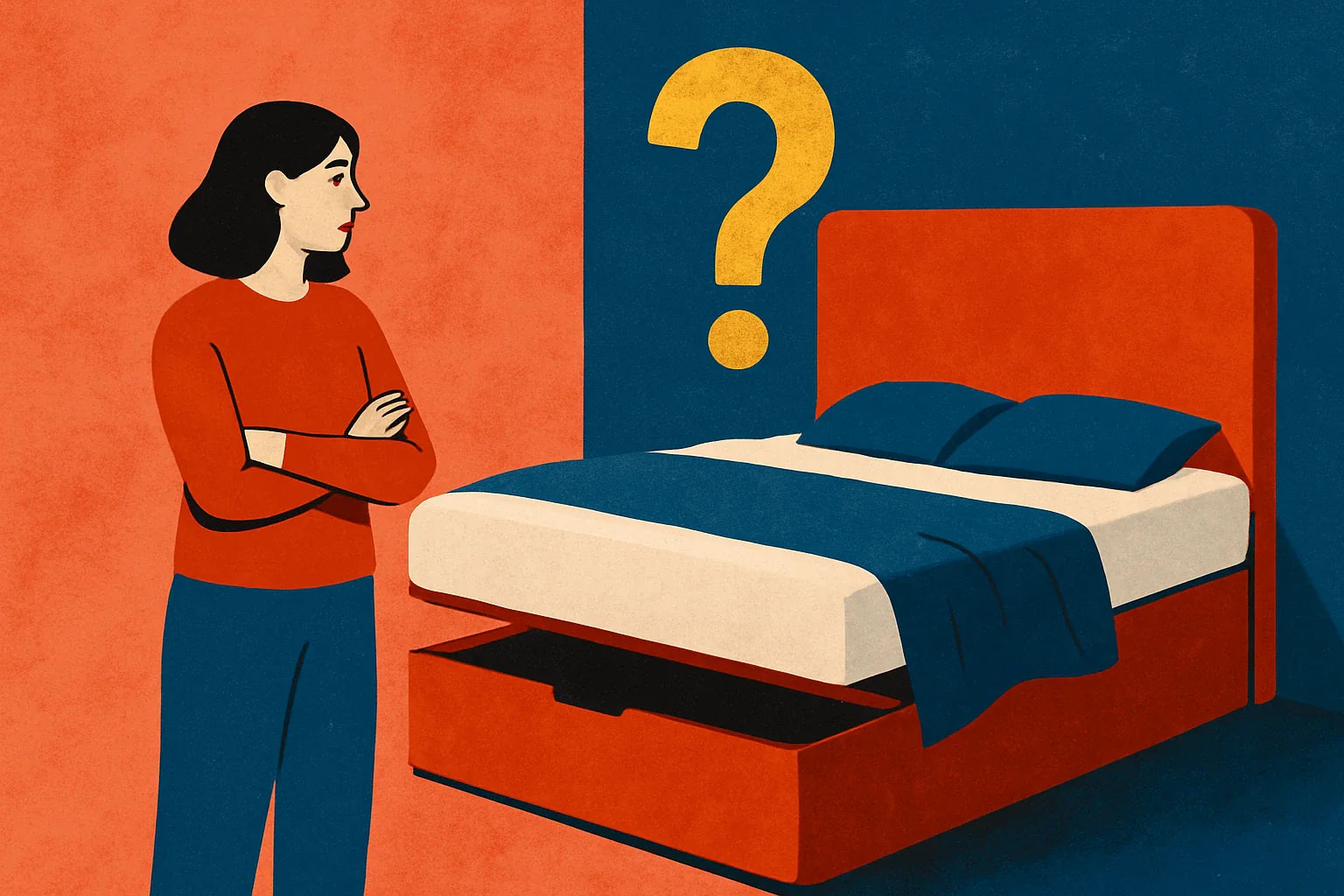 Découvrez si un lit coffre avec tête de lit est une bonne idée