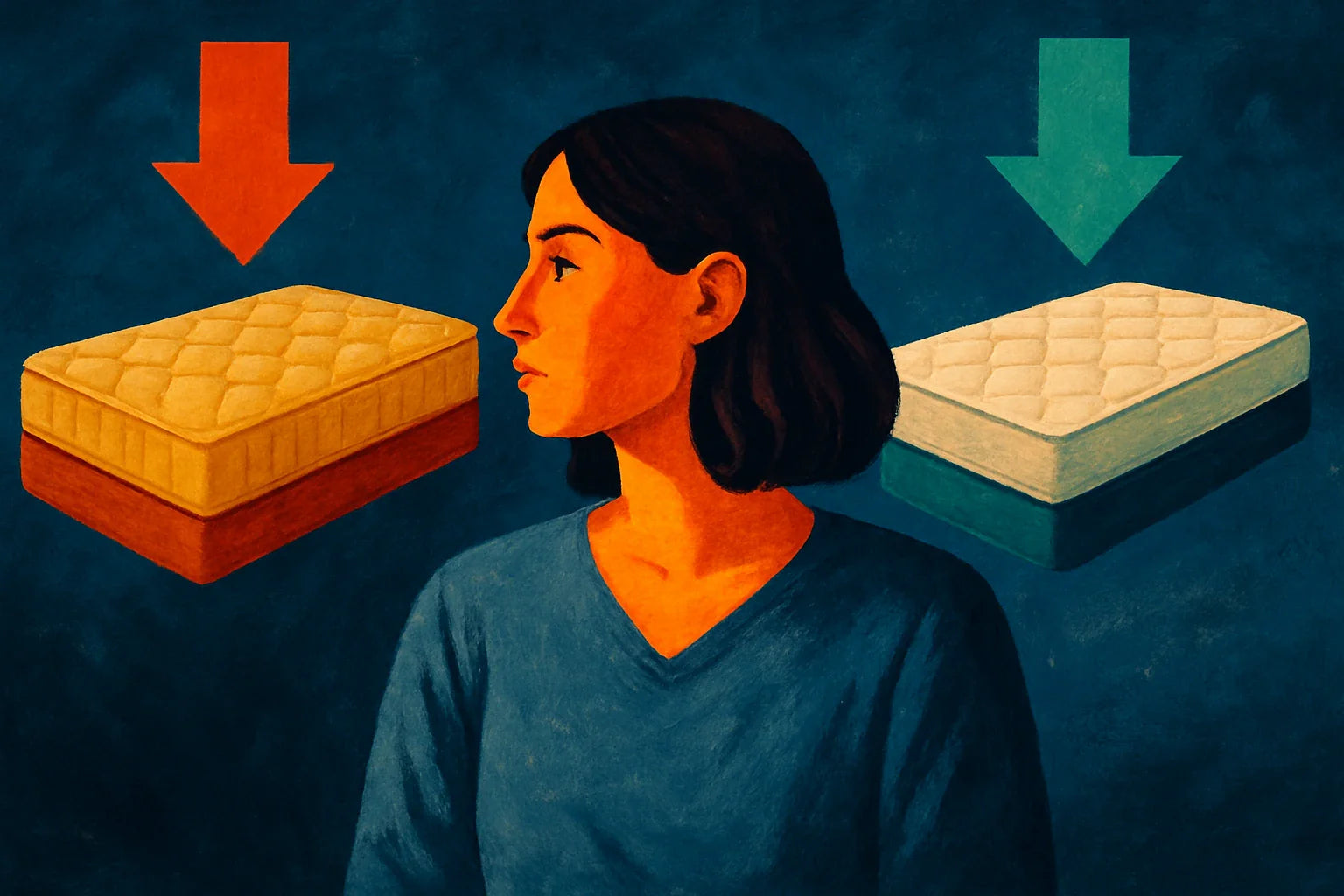 Comment choisir entre un matelas ferme ou mi-ferme ?