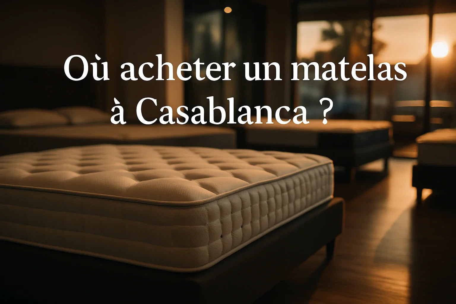 Guide complet pour acheter un matelas à Casablanca