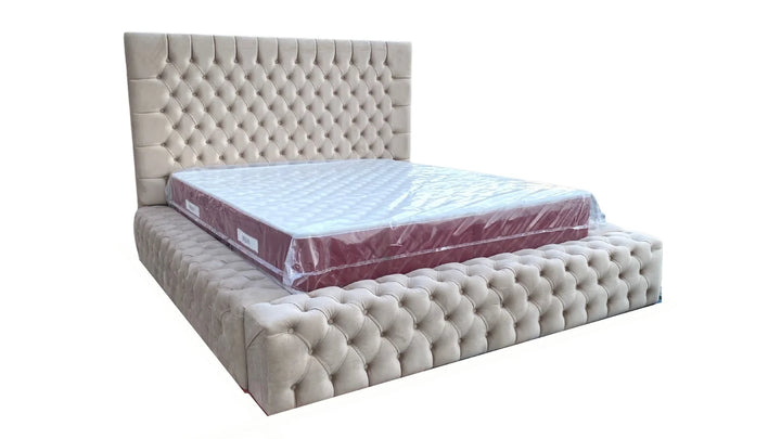 CADRE DE LIT ROYAL BEIGE