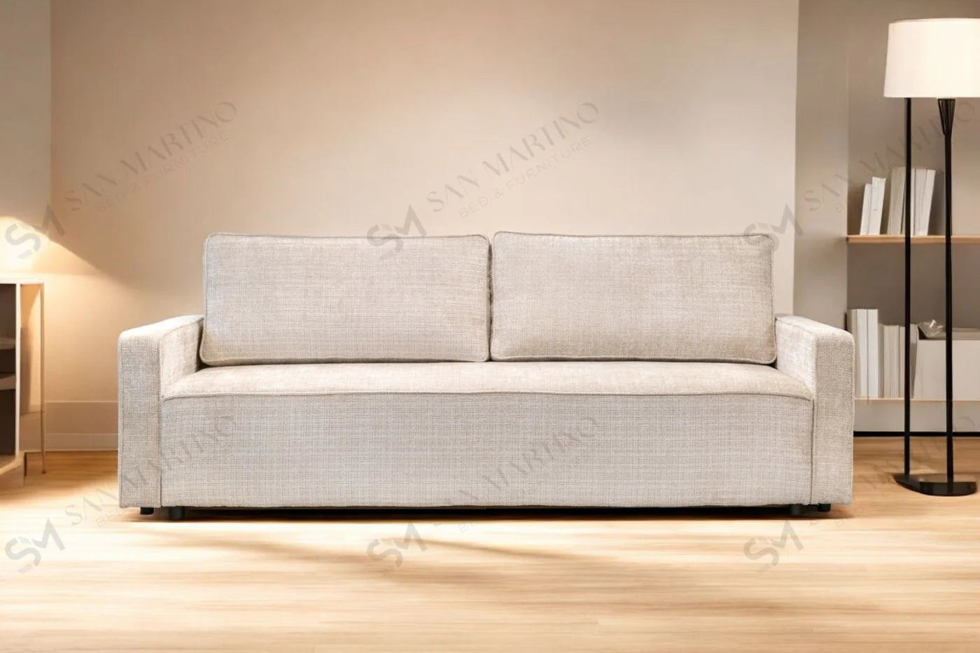 Canapé Convertible Palma Marbella Blanc cassé