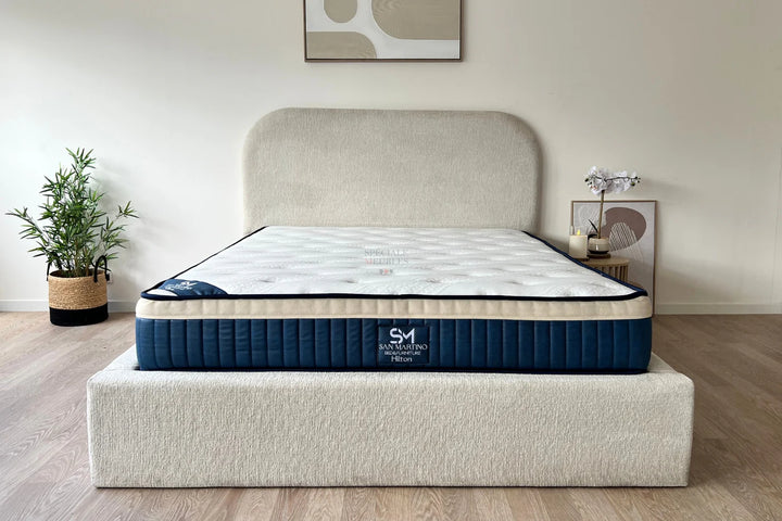 Cadre de Lit Contemporain - Chenille