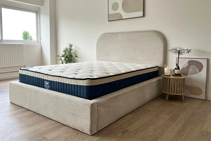 Cadre de Lit Contemporain - Chenille